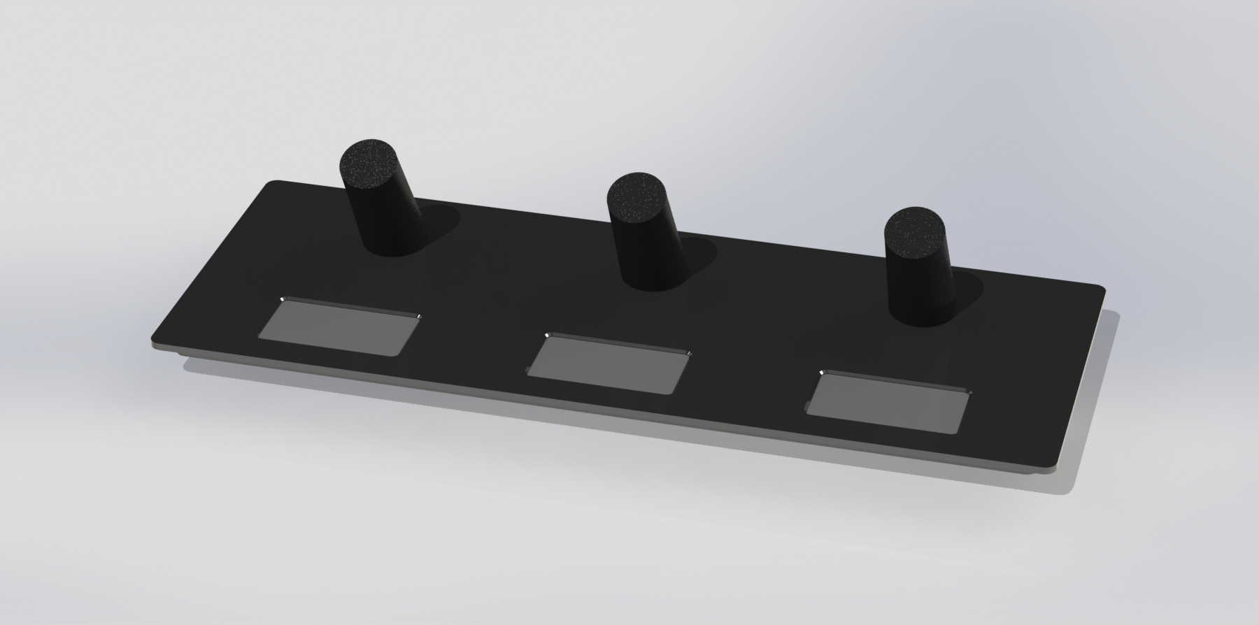 Each devive has a screen below it