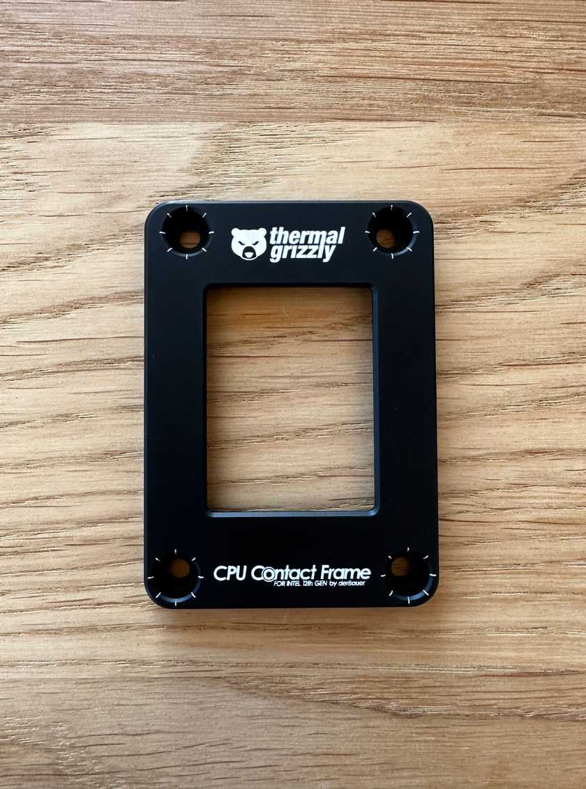 The CPU contact frame