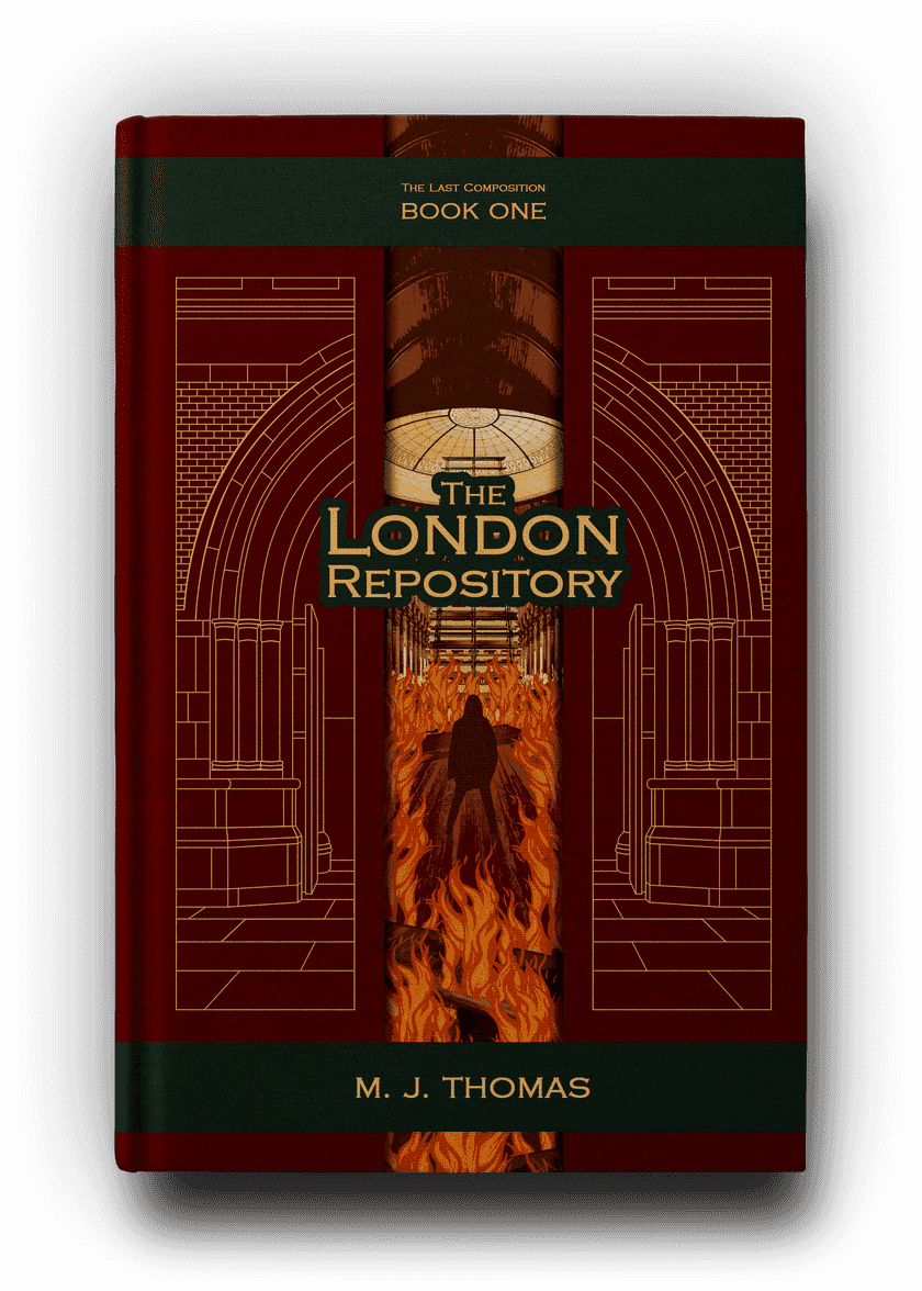 Later iteration of placeholder cover design