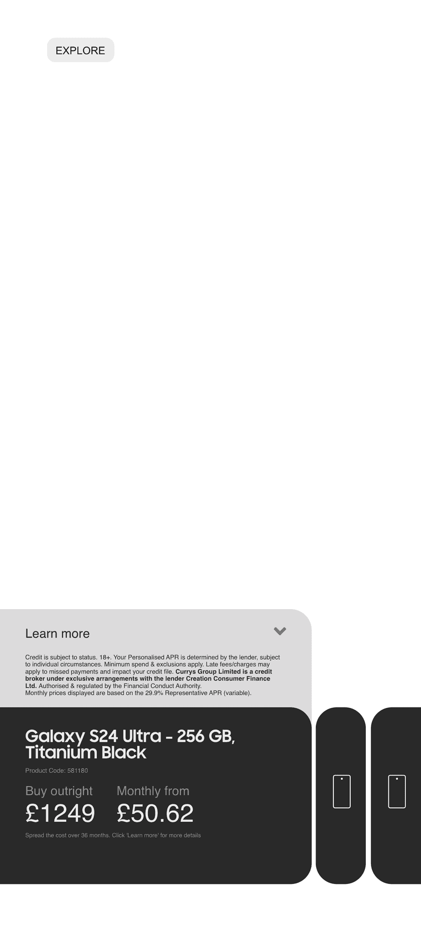 Samsung Galaxy S24 - 256GB