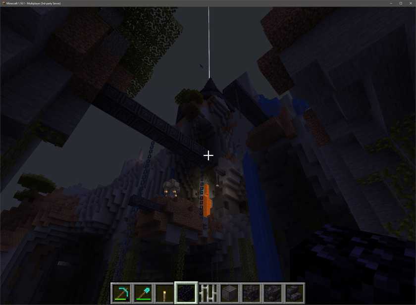 Exploring our Minecraft server