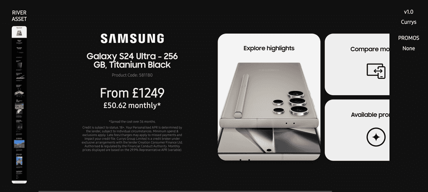 The ARK Refresh ticket layout