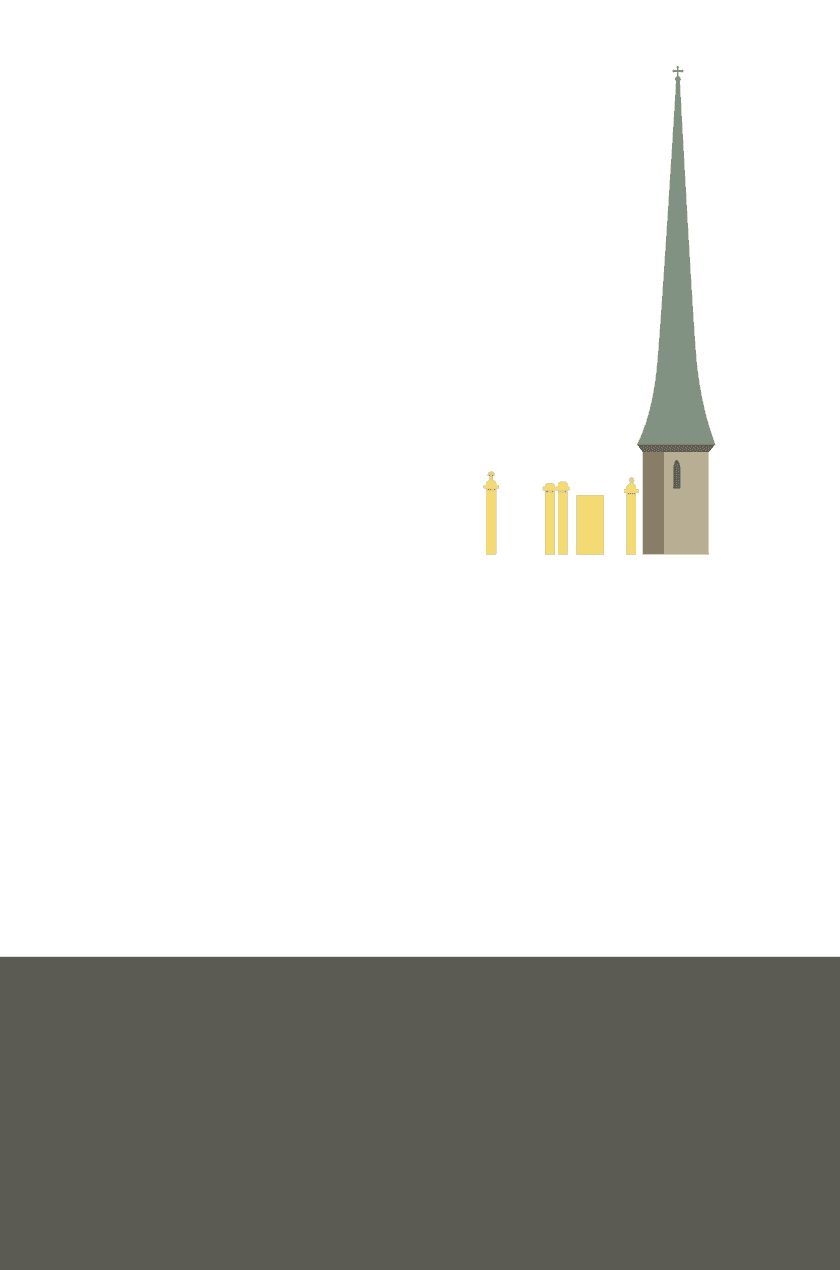 Then it's the spire and chimneys